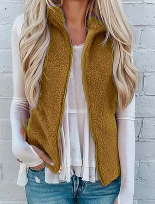 Teddyfleece Weste für Damen