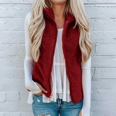 Teddyfleece Weste für Damen